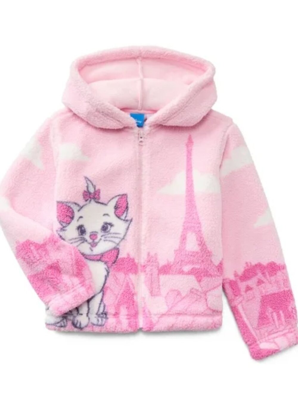 Marie Landscape Girl's Plush Sherpa Jacket, Size 4/5 & 7/8 - New with Tag